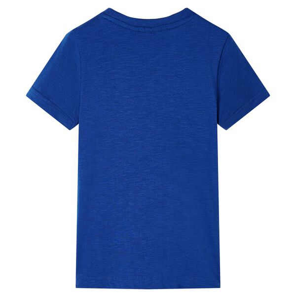 T-shirt pour enfants bleu foncé 116