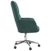 vidaXL Chaise de relaxation Vert fonc&eacute; Velours