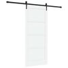 vidaXL Porte coulissante ORKDAL 86 x 198,5 cm Bois d'ing&eacute;nierie