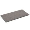 vidaXL T&ecirc;te de lit murale 12 pcs Gris clair 30 x 15 cm tissu