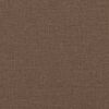 vidaXL Ensemble de canap&eacute;s 2 pcs marron tissu