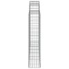 vidaXL Paniers à gabions arqués 8 pcs 200x30x140/160 cm Fer galvanisé