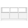vidaXL Meuble TV Blanc 102x37,5x52,5 cm Bois d'ing&eacute;nierie