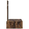 vidaXL Table de Toilette Marron 60 x 40 x 70 cm Bois d'ing&eacute;nierie