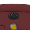 vidaXL Fauteuil de massage inclinable &eacute;lectrique rouge bordeaux