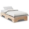 vidaXL Cadre de lit sans matelas empilable 80x200 cm bois massif