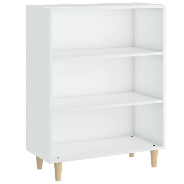 vidaXL Buffet Blanc 69,5x32,5x90 cm Bois d'ing&eacute;nierie