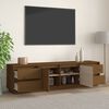 vidaXL Meuble TV Marron miel 176x37x47,5 cm Bois de pin massif