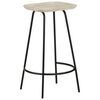 vidaXL Tabourets de bar lot de 4 bois de manguier massif