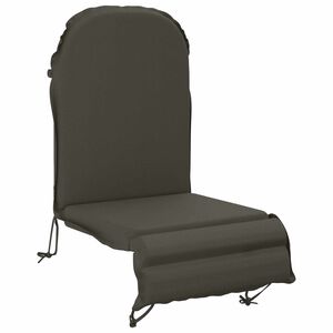 vidaXL Coussin de transat ensoleill&eacute; GEMERT 100 % polyester Anthracite