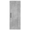 vidaXL Armoire murale gris b&eacute;ton 34,5x34x90 cm bois d'ing&eacute;nierie