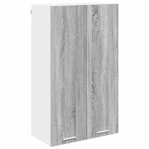 vidaXL Armoire suspendue avec stockage Gris Sonoma 60 x 31 x 100 cm