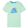vidaXL T-shirt pour enfants vert clair 128