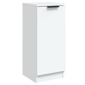 vidaXL Buffet Blanc 30x30x70 cm Bois d'ing&eacute;nierie