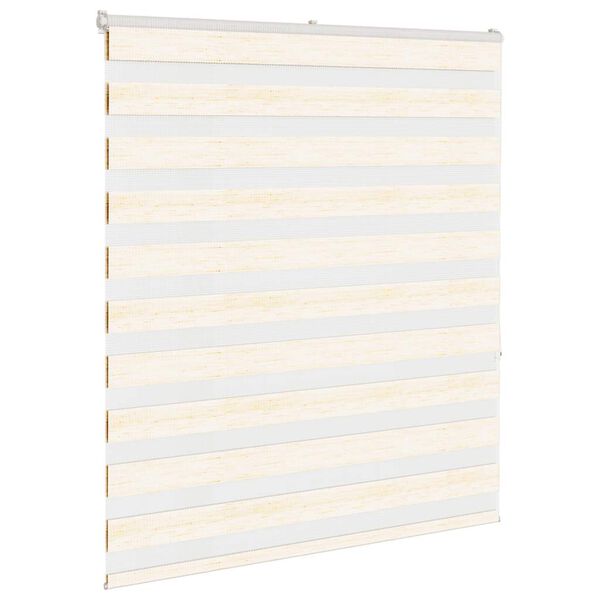 vidaXL Store zèbre beige marbré largeur du tissu 120,9 cm polyester