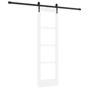 vidaXL Porte coulissante ORKDAL Blanc 61 x 198,5 cm