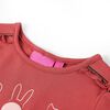 T-shirt pour enfants à manches longues rose brûlé 128