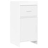 vidaXL Buffet Blanc 40 x 36 x 80 cm Bois d'ing&eacute;nierie