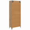 vidaXL Haut Armoire Ch&ecirc;ne artisanal 69,5 x 34 x 180 cm