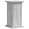 vidaXL Support pour plantes sonoma gris 33x33x60 cm bois d'ing&eacute;nierie