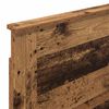 vidaXL T&ecirc;te de lit Bois Ancien 75 cm Bois d'ing&eacute;nierie