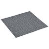 vidaXL Dalles de plancher autoadh&eacute;sives 5,11 m&sup2; PVC gris