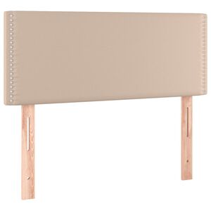 vidaXL T&ecirc;te de lit Cappuccino 80x5x78/88 cm Similicuir