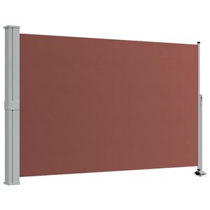 vidaXL Auvent lat&eacute;ral r&eacute;tractable de patio 160x300 cm Marron