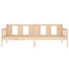 vidaXL Lit de jour sans matelas bois de pin massif 80x200 cm
