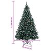vidaXL Sapin de Noël artificiel 300 LED 210 cm