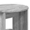 vidaXL Meuble d'appoint Gris Sonoma 40 x 40 x 75 cm Bois d&rsquo;ing&eacute;nierie