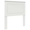 vidaXL T&ecirc;te de lit Blanc 100 cm Bois d&rsquo;ing&eacute;nierie