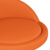 vidaXL Tabouret de bar Orange Similicuir
