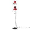 vidaXL Lampadaire 25 W rouge d&eacute;lav&eacute; 25x25x90/160 cm E27