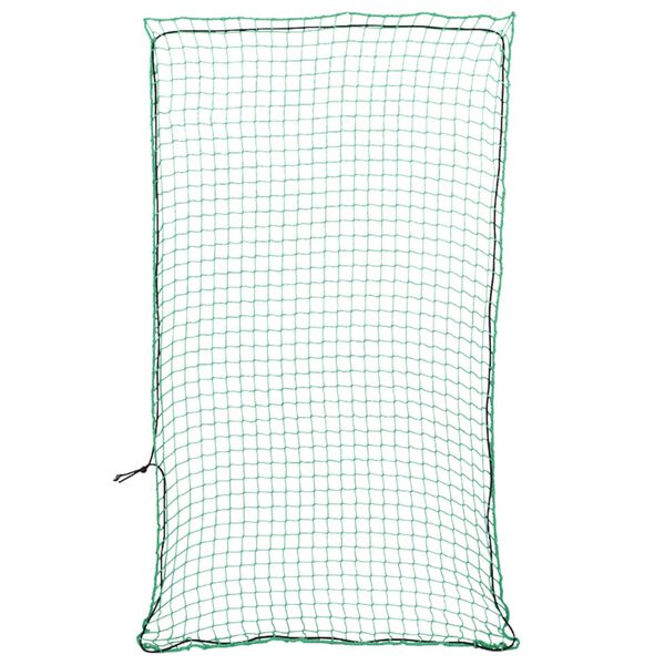 vidaXL Filet pour remorque avec corde élastique vert 3,5x2 m PP