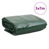 vidaXL B&acirc;che vert 5x7 m 650 g/m&sup2;