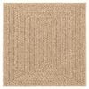 vidaXL Tapis ZIZUR 240x240 cm aspect de jute int&eacute;rieur et ext&eacute;rieur