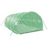 vidaXL Serre avec cadre en acier vert 18 m² 6x3x2 m