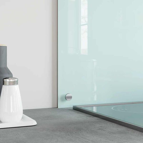 vidaXL Dosseret de cuisine Blanc 100x60 cm Verre trempé