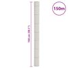 vidaXL Membrane anti-mauvaises herbes blanc 1,5x150 m PP
