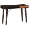 vidaXL Table console 118x35x76 cm Bois de récupération massif