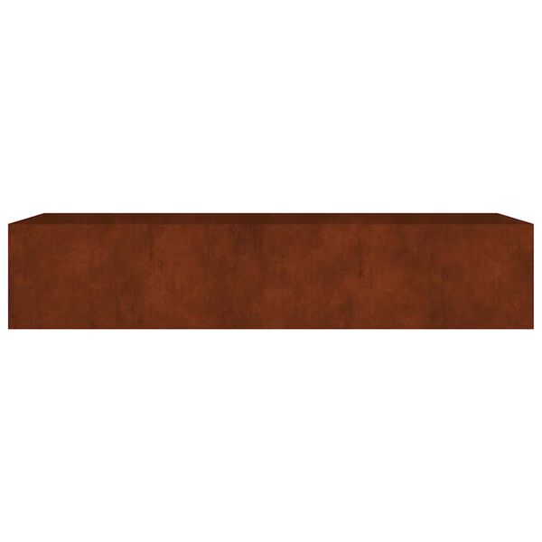 vidaXL Lit sur&eacute;lev&eacute; de jardin 200x80x40 cm acier corten