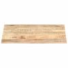 vidaXL Dessus de table Bois de manguier solide 15-16 mm 80x60 cm
