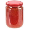 vidaXL Pots &agrave; confiture avec couvercle rouge 96 pcs Verre 230 ml