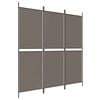 vidaXL Cloison de s&eacute;paration 3 panneaux Anthracite 150x220 cm Tissu