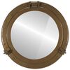 vidaXL Miroir en forme de porthole mural &Oslash;50 cm&nbsp;aluminium et verre