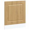 vidaXL Panneau de lave-vaisselle Kalmar ch&ecirc;ne artisanal 60x1,5x57 cm