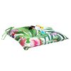 vidaXL Coussins de chaise lot de 2 multicolore 40x40x7 cm tissu