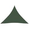 vidaXL Voile d'ombrage 160 g/m&sup2; Vert fonc&eacute; 5x5x5 m PEHD