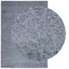 vidaXL Tapis shaggy PAMPLONA poils longs moderne bleu 140x200 cm